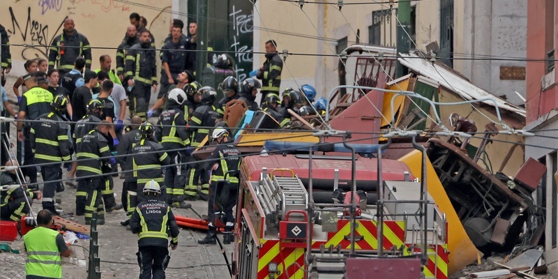 На месте происшествия в Лиссабоне.  фото: картинки яндекс.