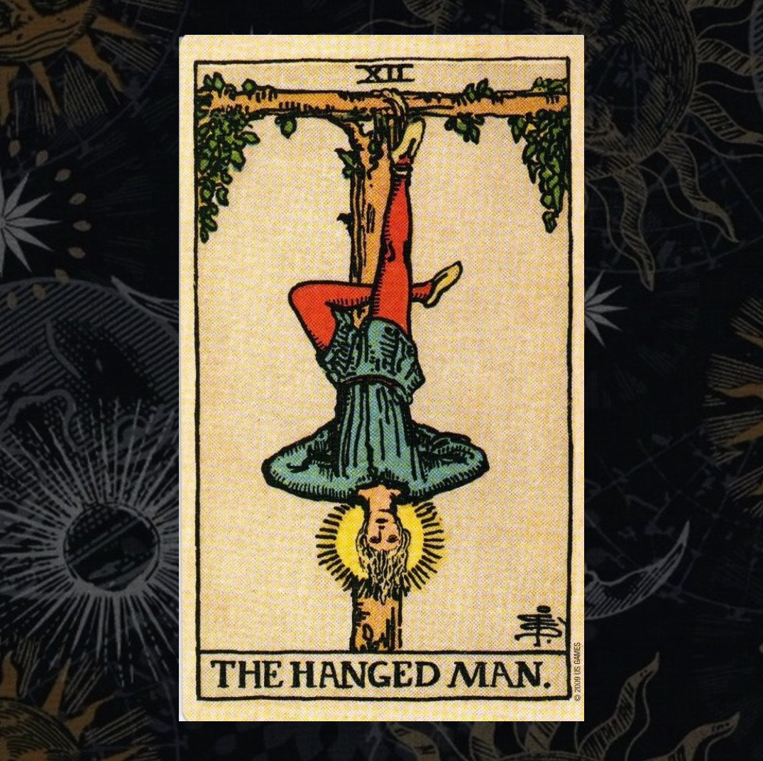 Подвешенный (XII) - Символ подвешенности, паузы, состояния «застрял»