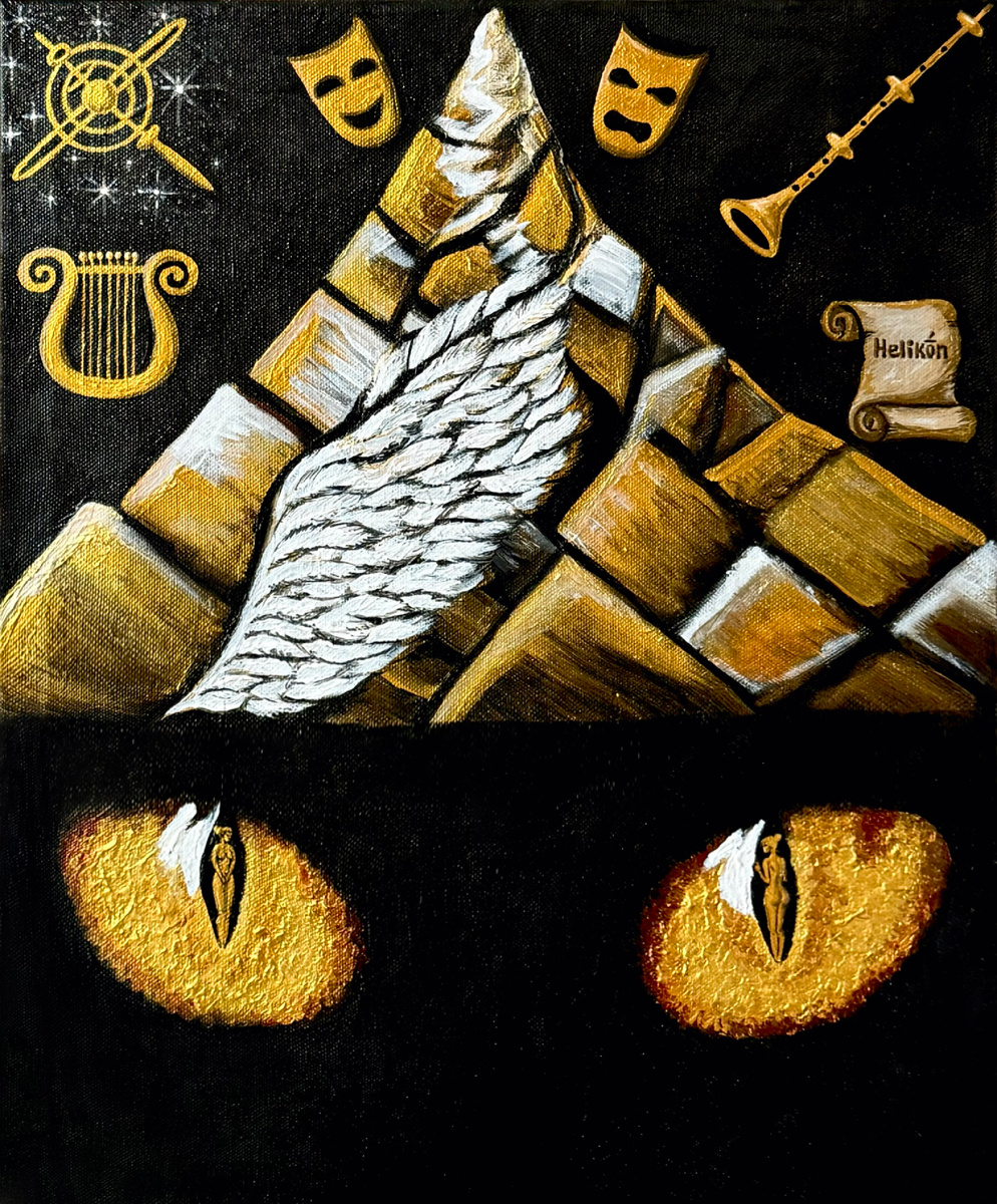 На фотографиях картина и ее фрагменты