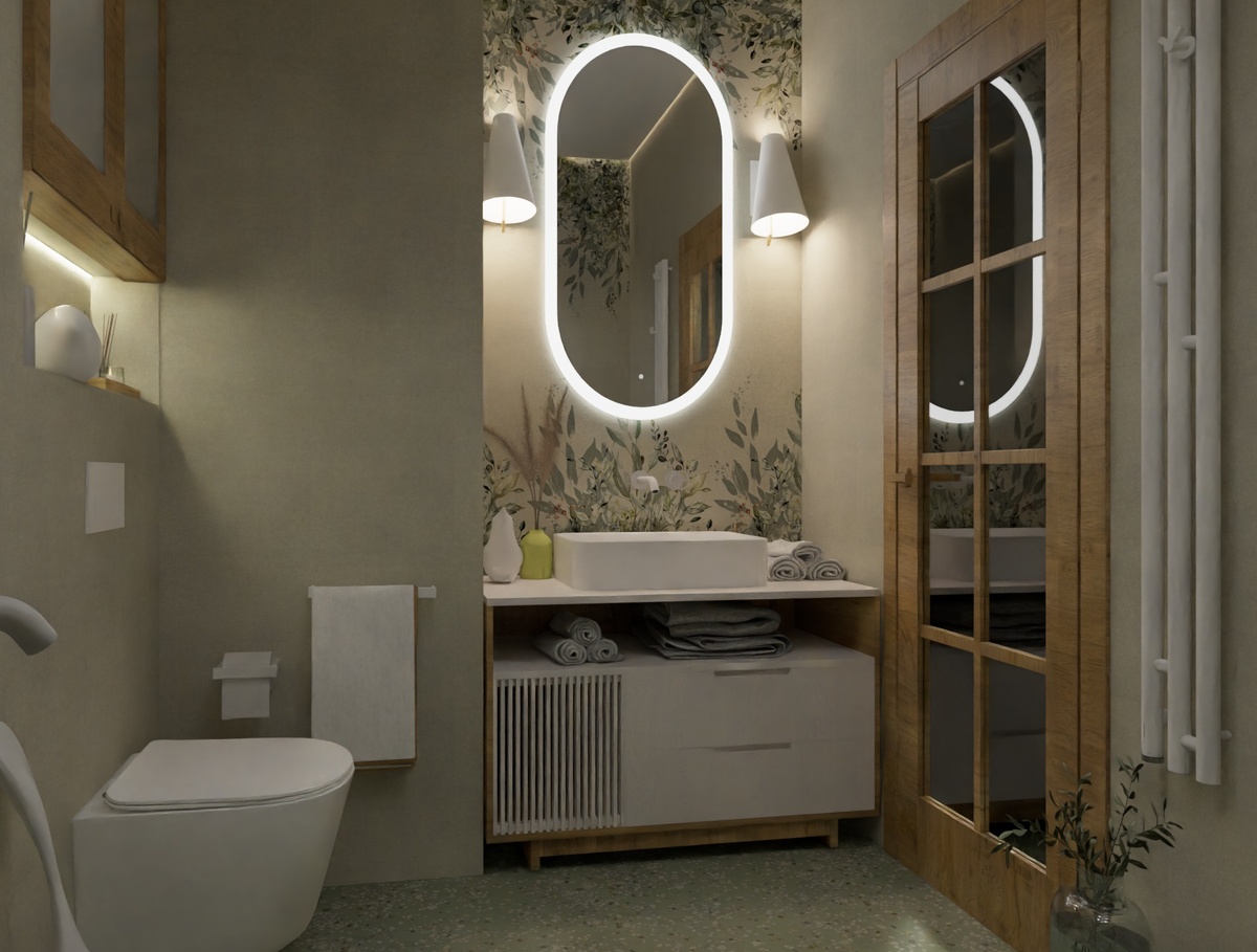 Стильная ванная комната: дизайнерские приемы 2025 года