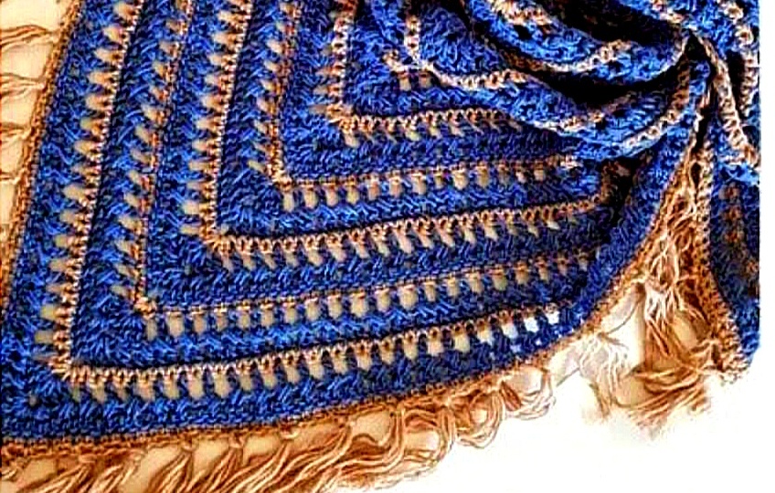 "Скоро зима!" Начинаем вязать шали и платки