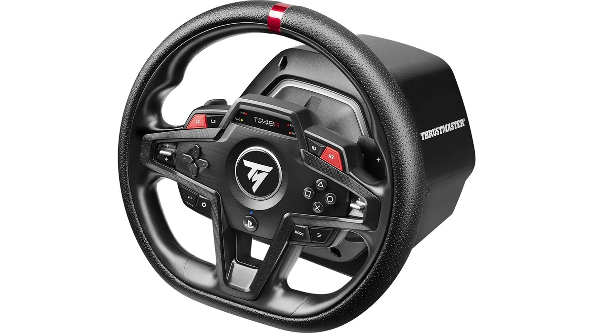 Руль Thrustmaster T248R.