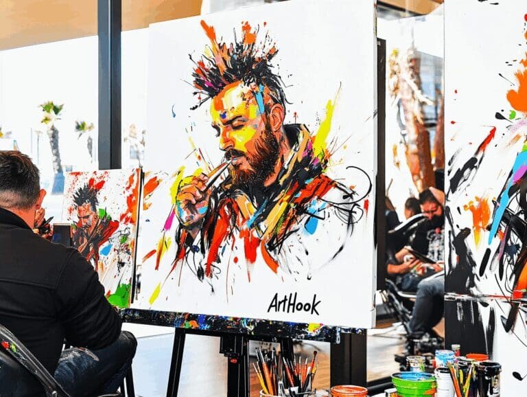    Художник на корпоратив: как создать незабываемое событие и укрепить командный дух через искусство Art-Hook.Ru