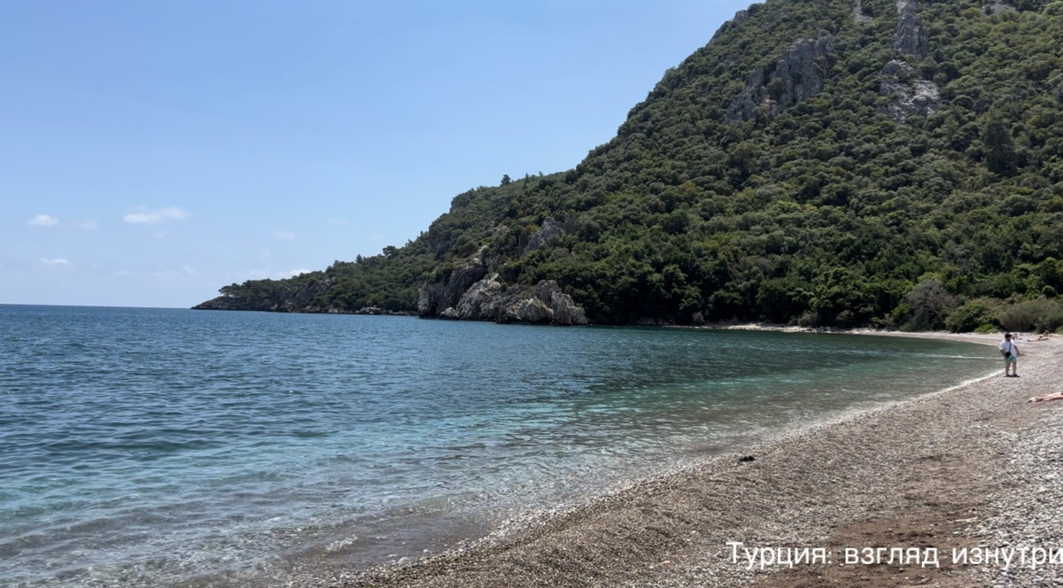В древние времена река Олимпос впадала в лазурные воды Средиземного моря.