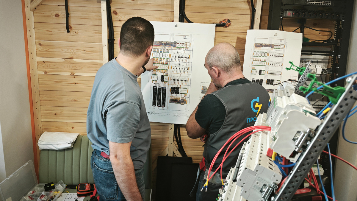 Проект щита для умного дома