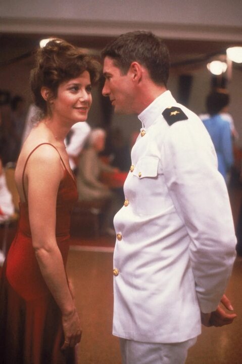 Гир и Уингер в фильме "Офицер и джентльмен"