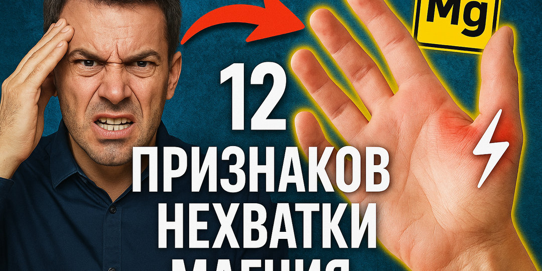 12 признаков нехватки магния, которые нельзя игнорировать