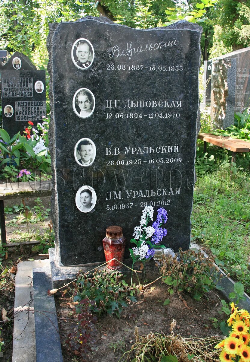 Виктор Уральский могила актера!