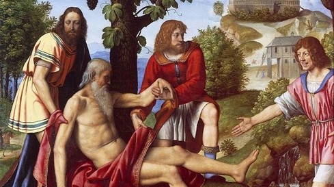 Опьянение Ноя, поступок Хама. Фото из открытого доступа