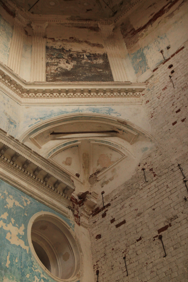 Тромпы церкви Благовещения Пресвятой Богородицы (с. Марьино, Ярославская область)