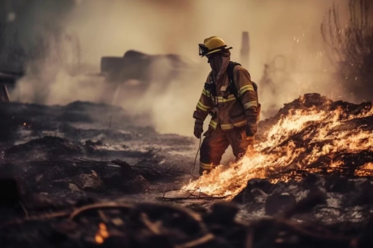    В Кувандыкском ГО ввели режим повышенной готовности из-за пожаров
