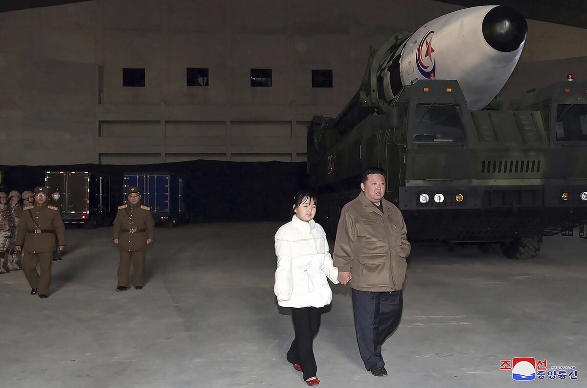    KCNA via KNS / AP