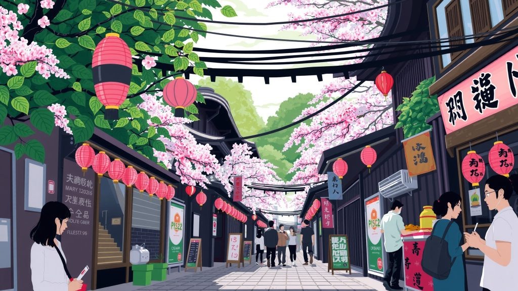    Япония 2026: Какие районы Осаки самые аутентичные