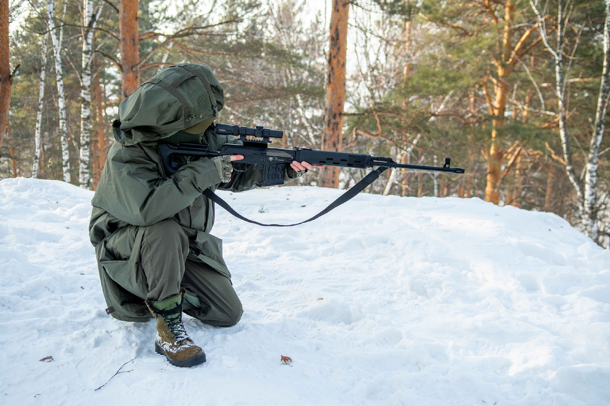 Спальный мешок с рукавами для снайпинга и туризма