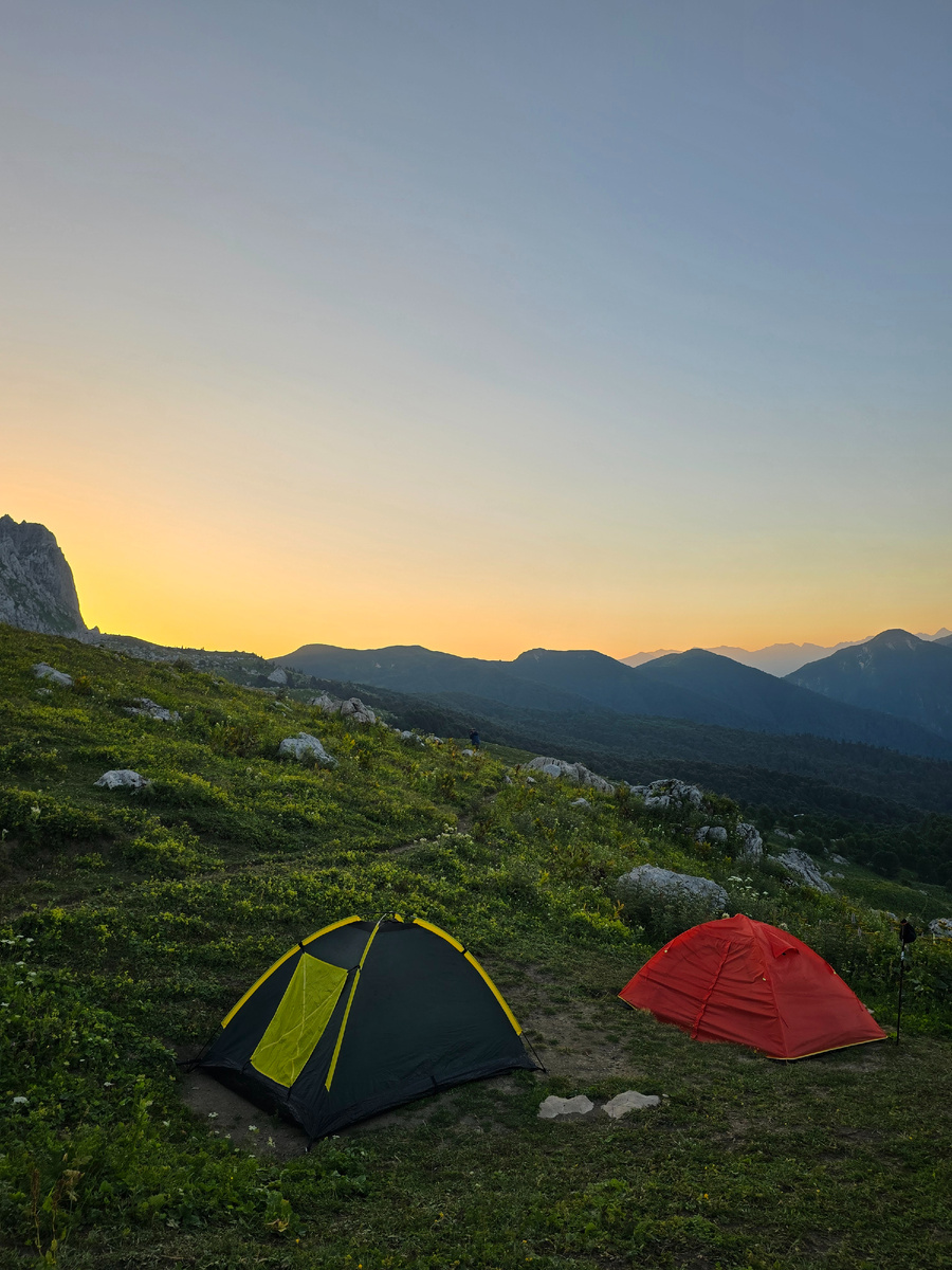 Рассвет в горах🤩