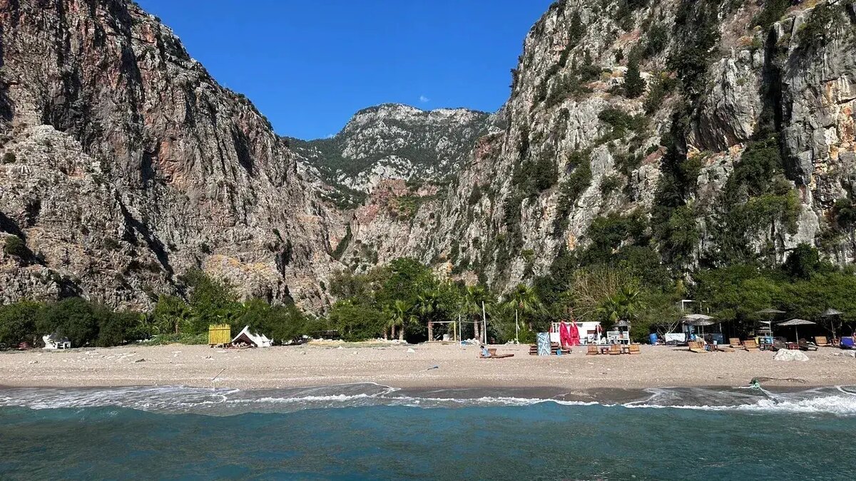     Пляж Долина бабочек в Олюденизе. © "Интерфакс"