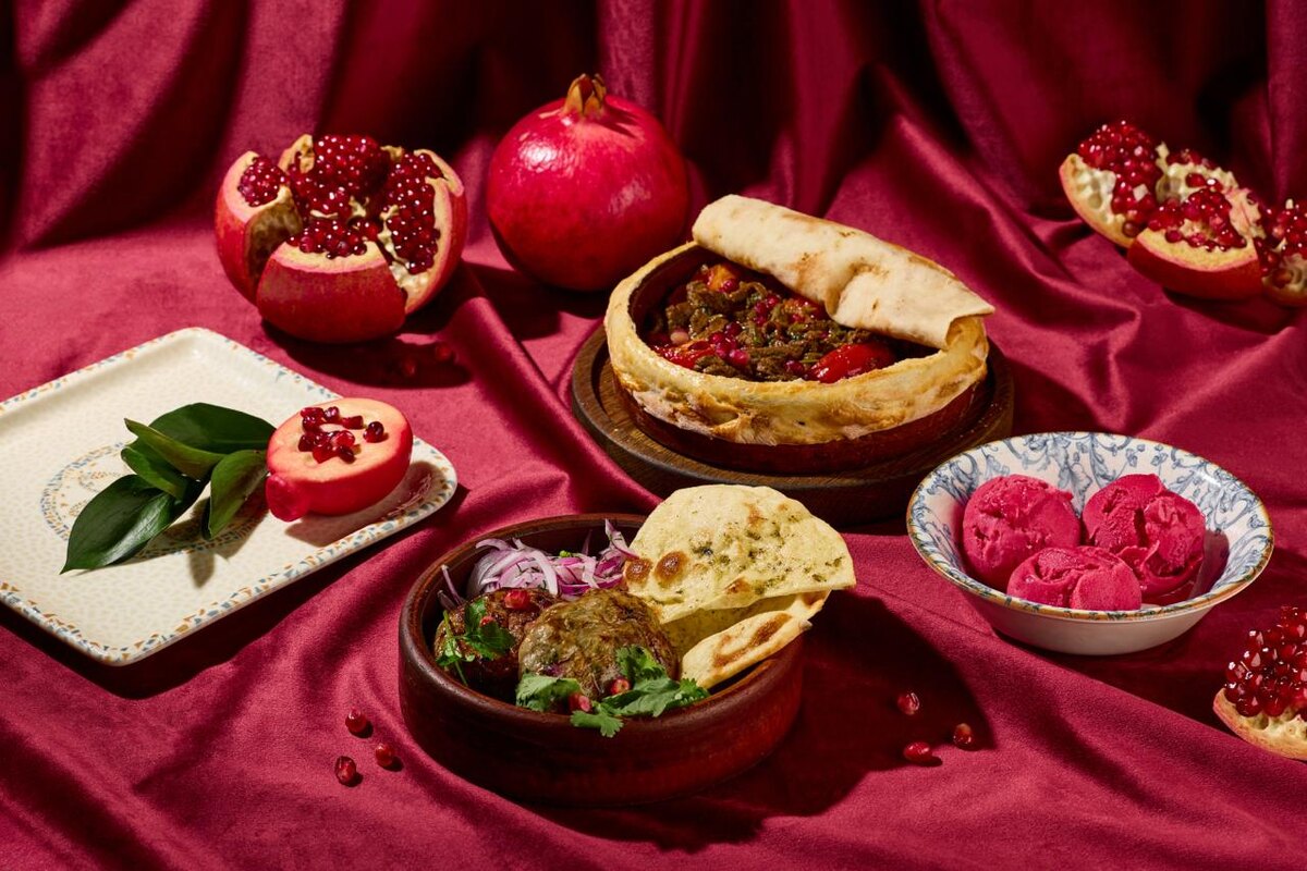 Гранатовый спешл в ресторане «Нанука»