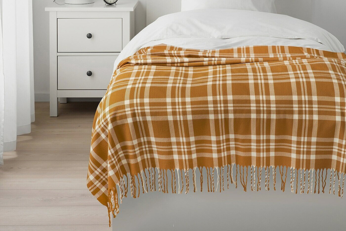 Плед Даргхильд Икеа, Яндекс Маркет
