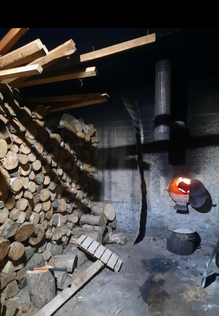 Сердце бани. Фото автора 