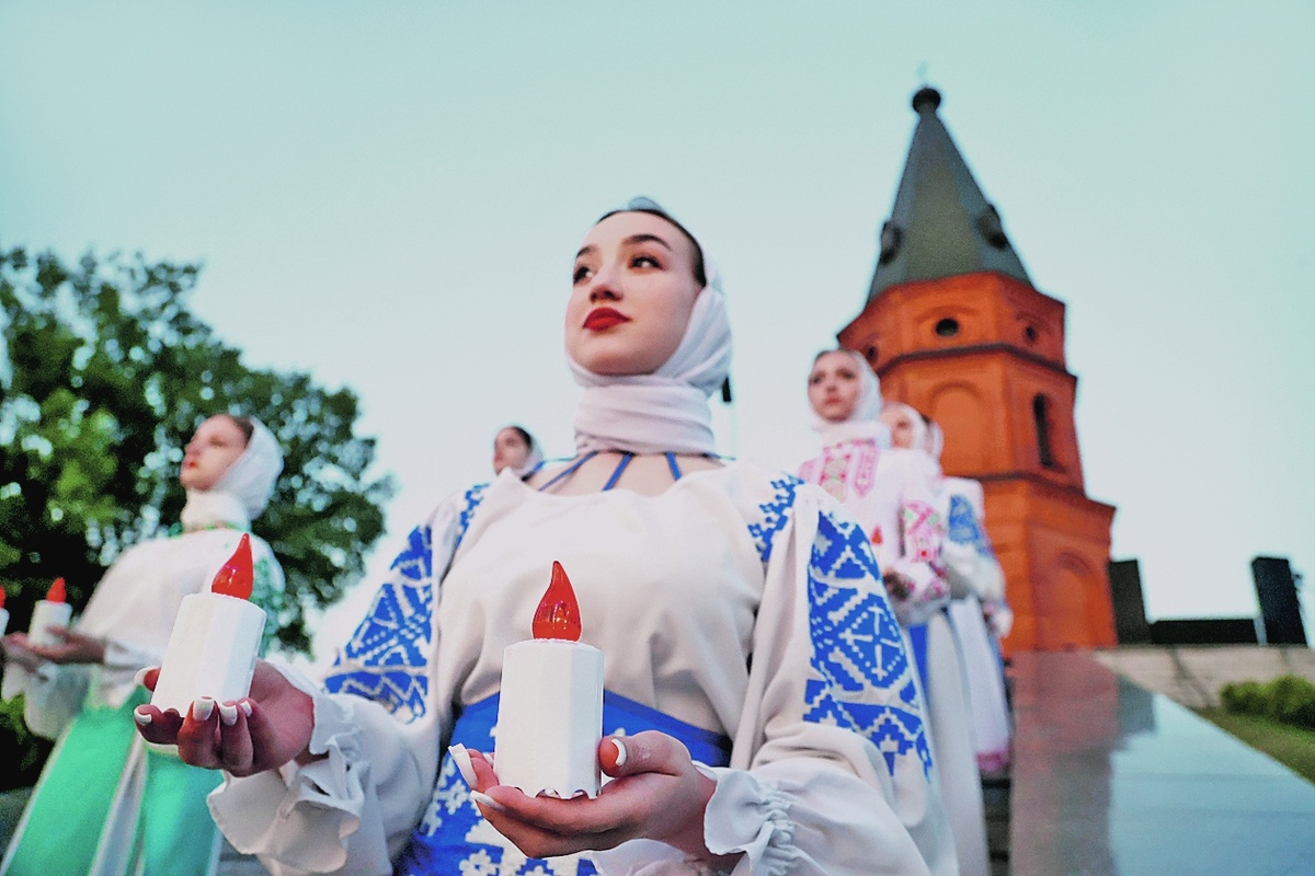  
На Буйничском поле регулярно проходят молодежные торжественные мероприятия Фото: БелТА