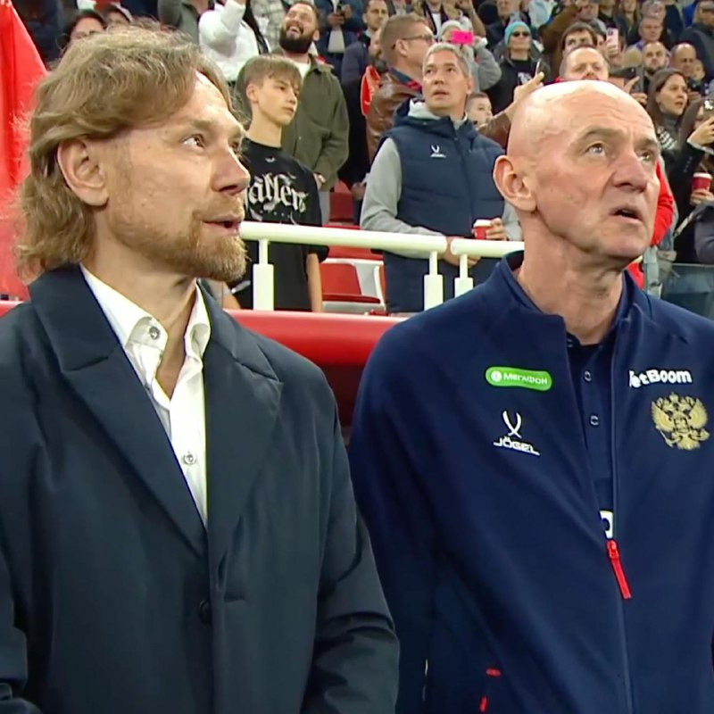 Гимн России Валерий Георгиевич уже поет. И это хорошо...