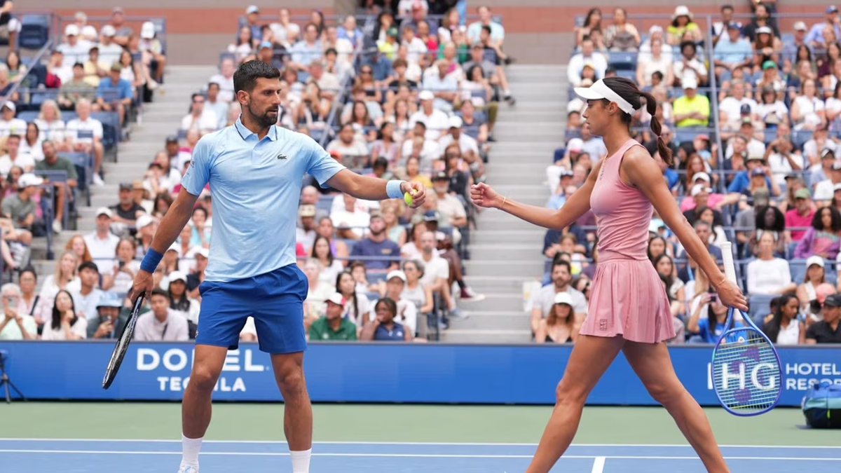     Новак Джокович и Ольга Данилович