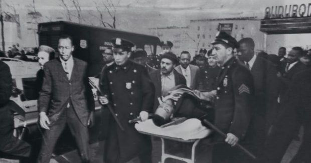 Фото Малкольма Икса после ранения