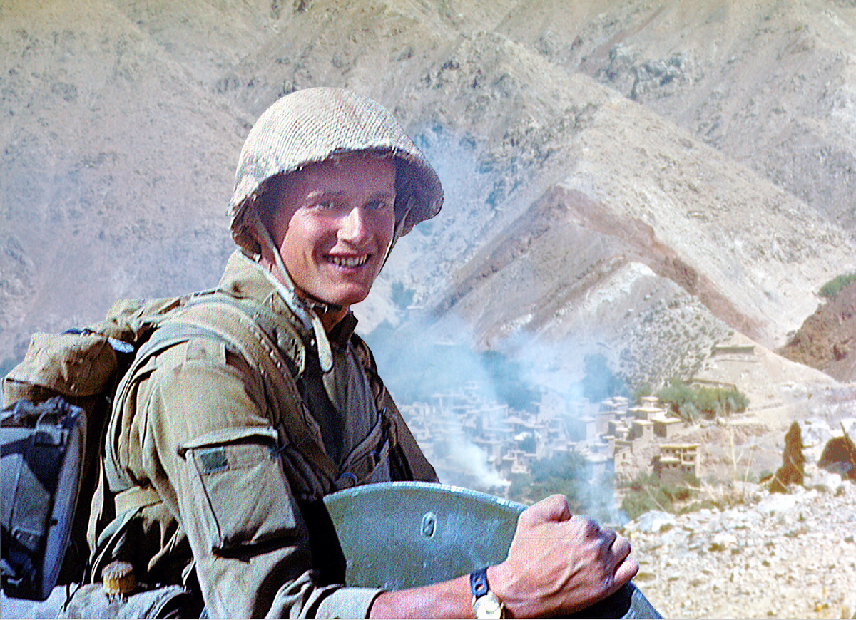 Советский десантник. Афганистан