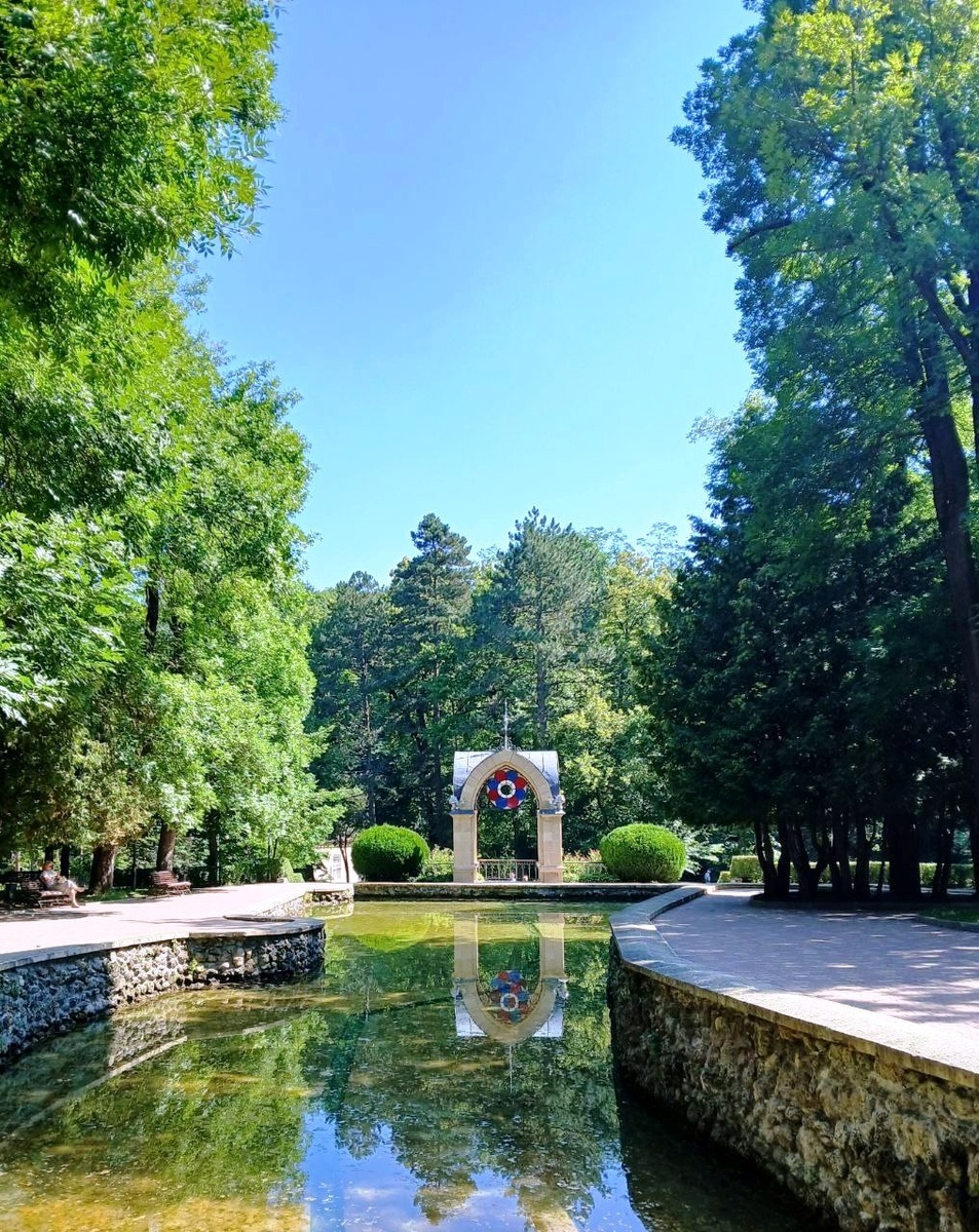 Национальный парк Кисловосдка. Стеклянная струя. Фото автора