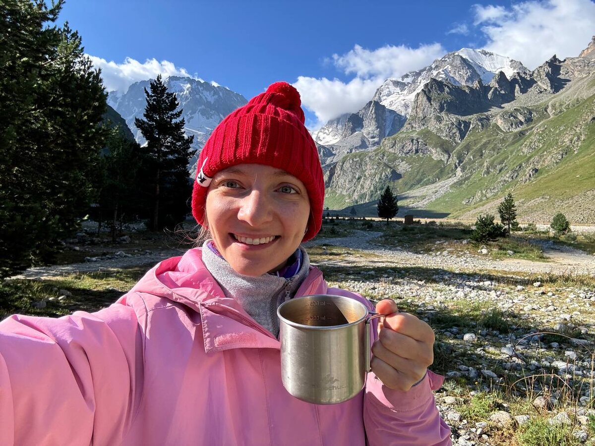 Дарья Наумко в горах