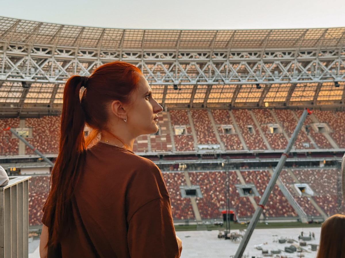 Как выглядят Лужники, когда нет больших мероприятий