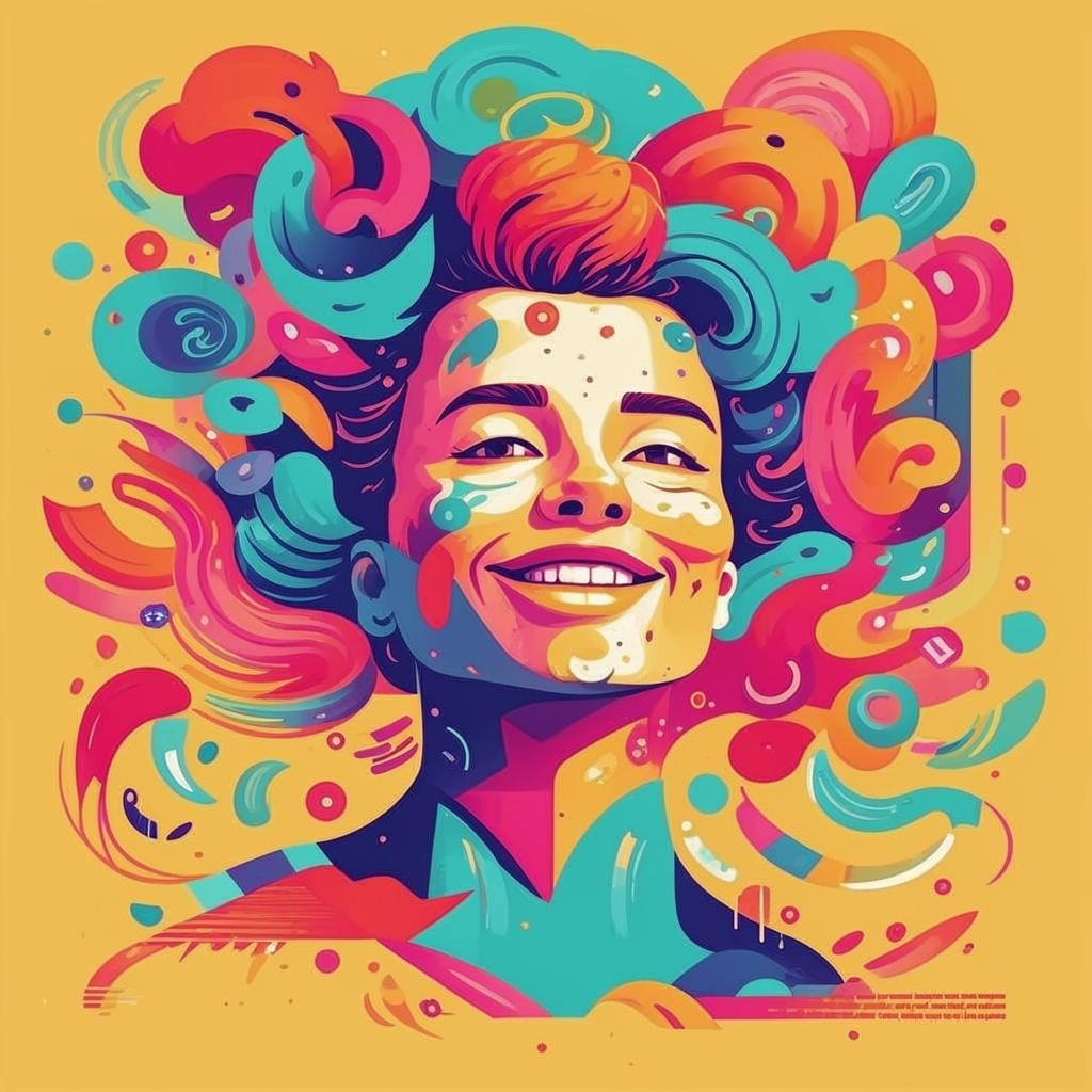 ИИ показал как выглядит счастье или ассоциация с ним, что-то в этом есть...