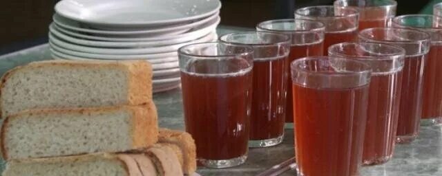 Кисель в столовой 