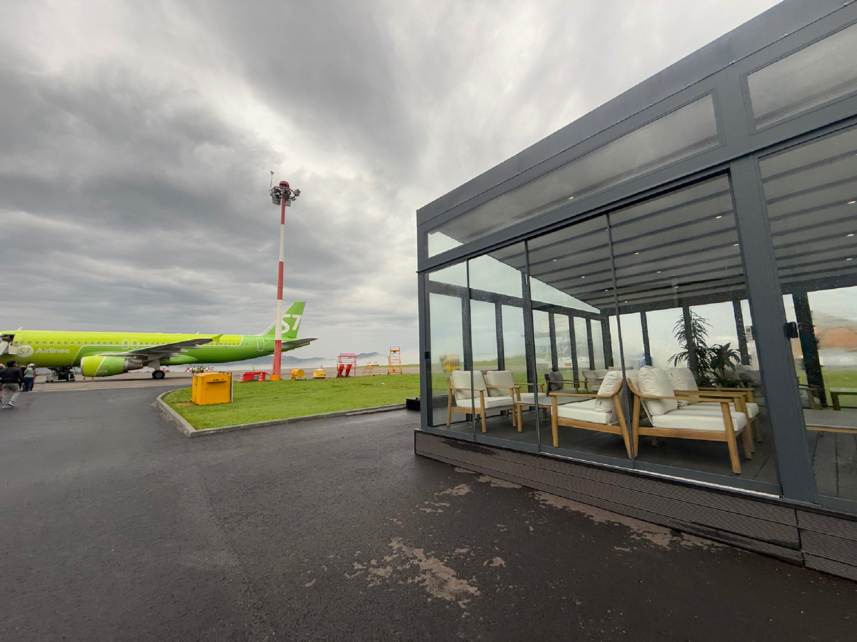 Аэропорт Горно-Алтайска. Фотография из личного архива. 