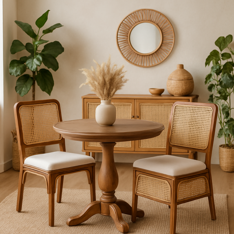    Преобразите старую мебель с ротанговыми вставками: простой DIY для стильного интерьера! Loza