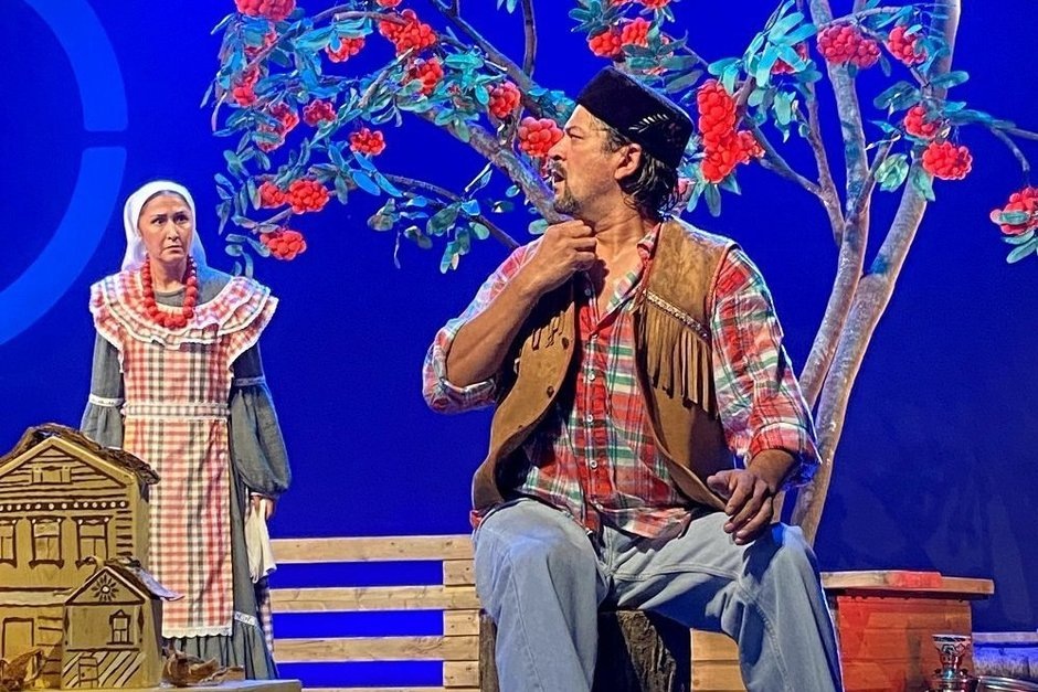    Диляра Зиннатова и Ильнар Низамиев. предоставлено пресс-службой театра Кариева