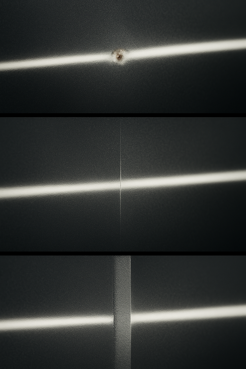 Триптих «Три следа плохой подготовки»