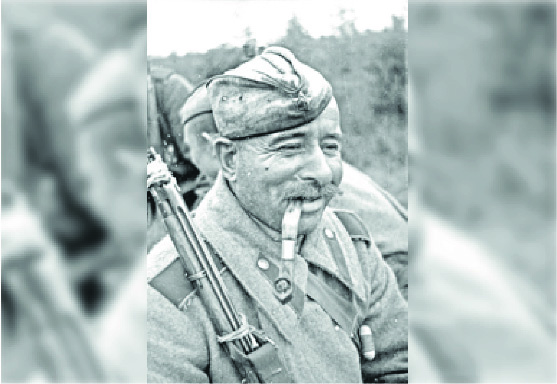 Победитель. Ефрейтор Двуреченский. Фото старшего сержанта Григория СОКОЛОВА.