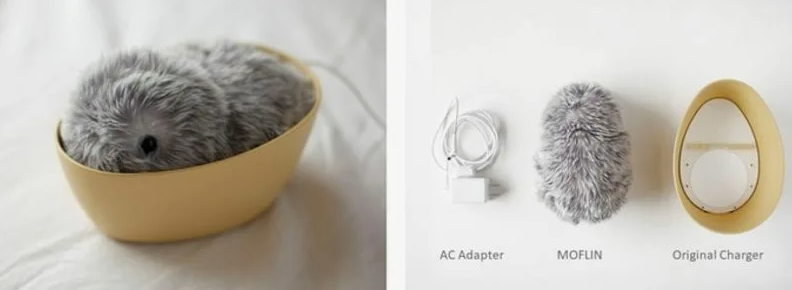 Лаконичный дизайн гнездышка-зарядки