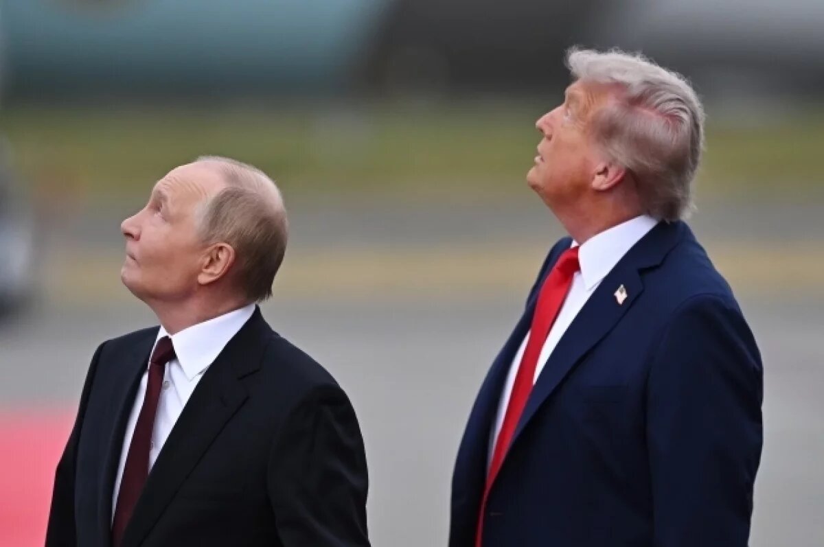    Трамп после разговора с лидерами ЕС разместил фотографию с Путиным