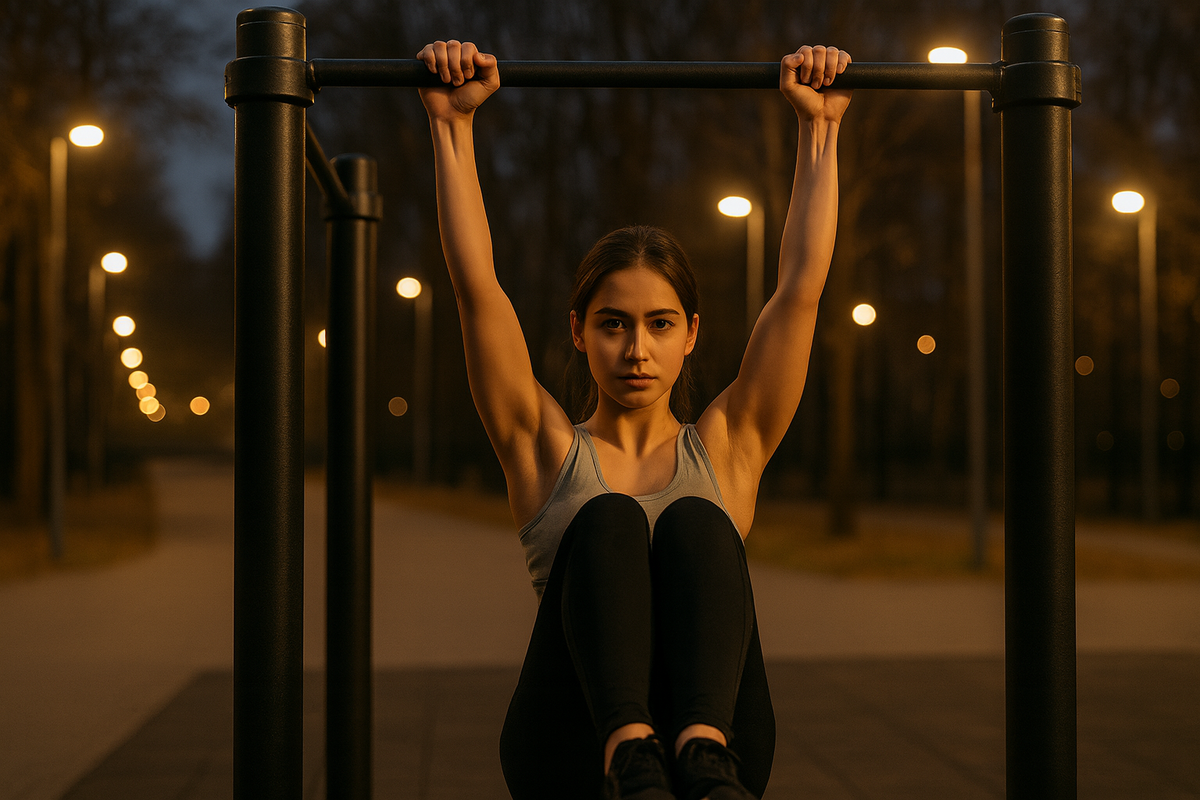 Упражнения на турнике: комплекс для спины, пресса и рук с нуля
