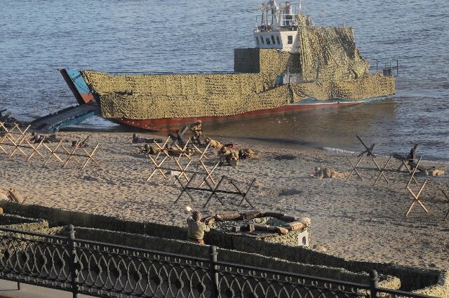    военно-историческая реконструкция. Фото: Пресс-служба Восточного военного округа