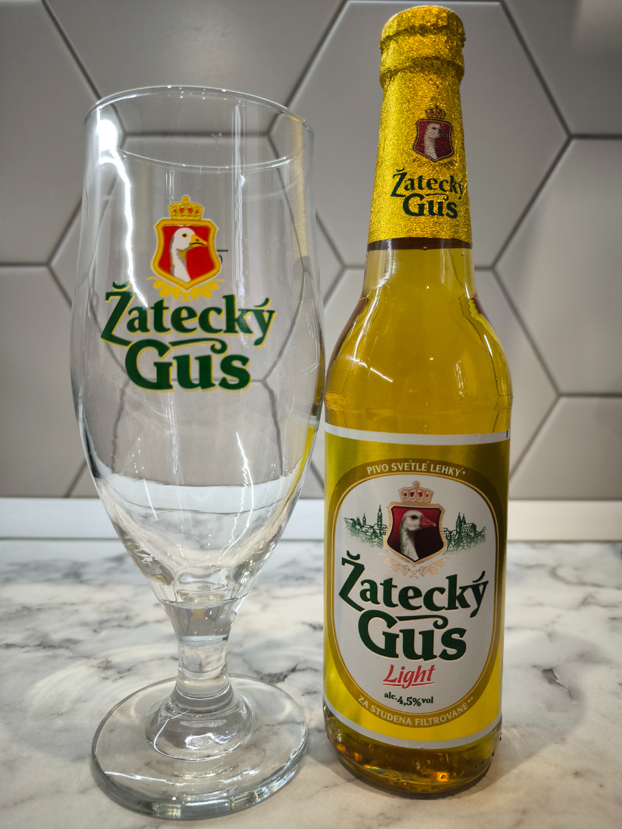 Пиво "Zatecky Gus Light" (Жатецкий Гусь Лайт) от Балтики