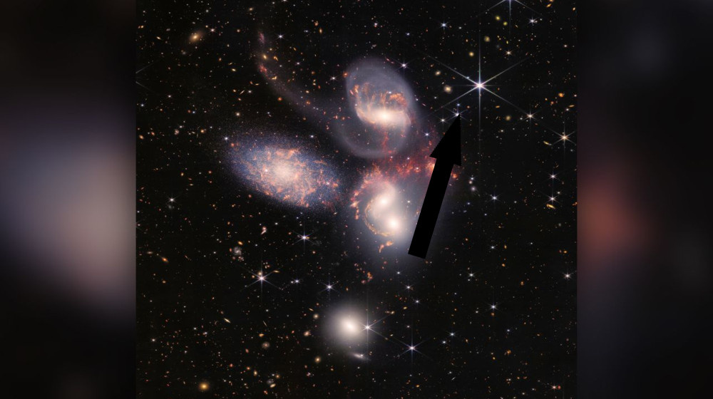    Уникальное открытие JWST — пятимерная гремучая смесь галактик в ранней Вселенной