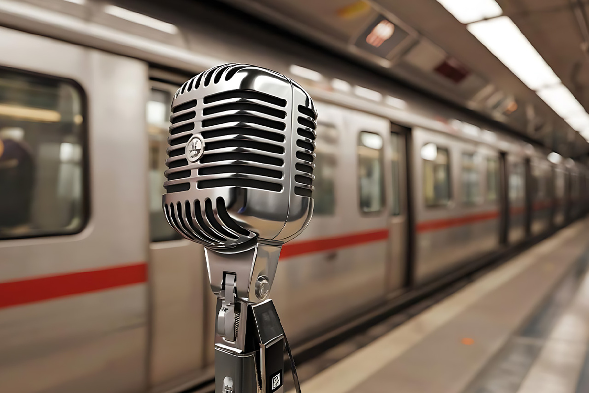 В метро будет звучать новый голос.  Фото: Изображение сгенерировано нейросетью Kandinsky 3.1