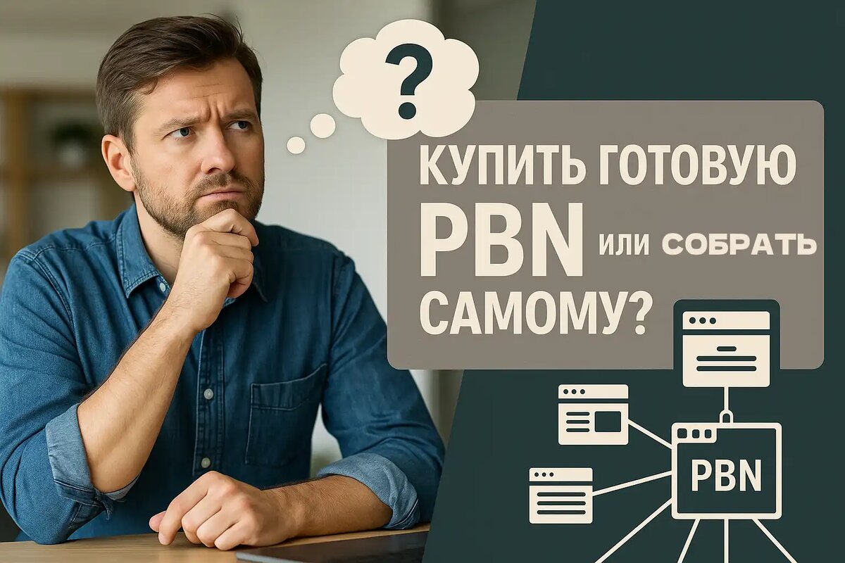 Купить готовую PBN или собрать самому?