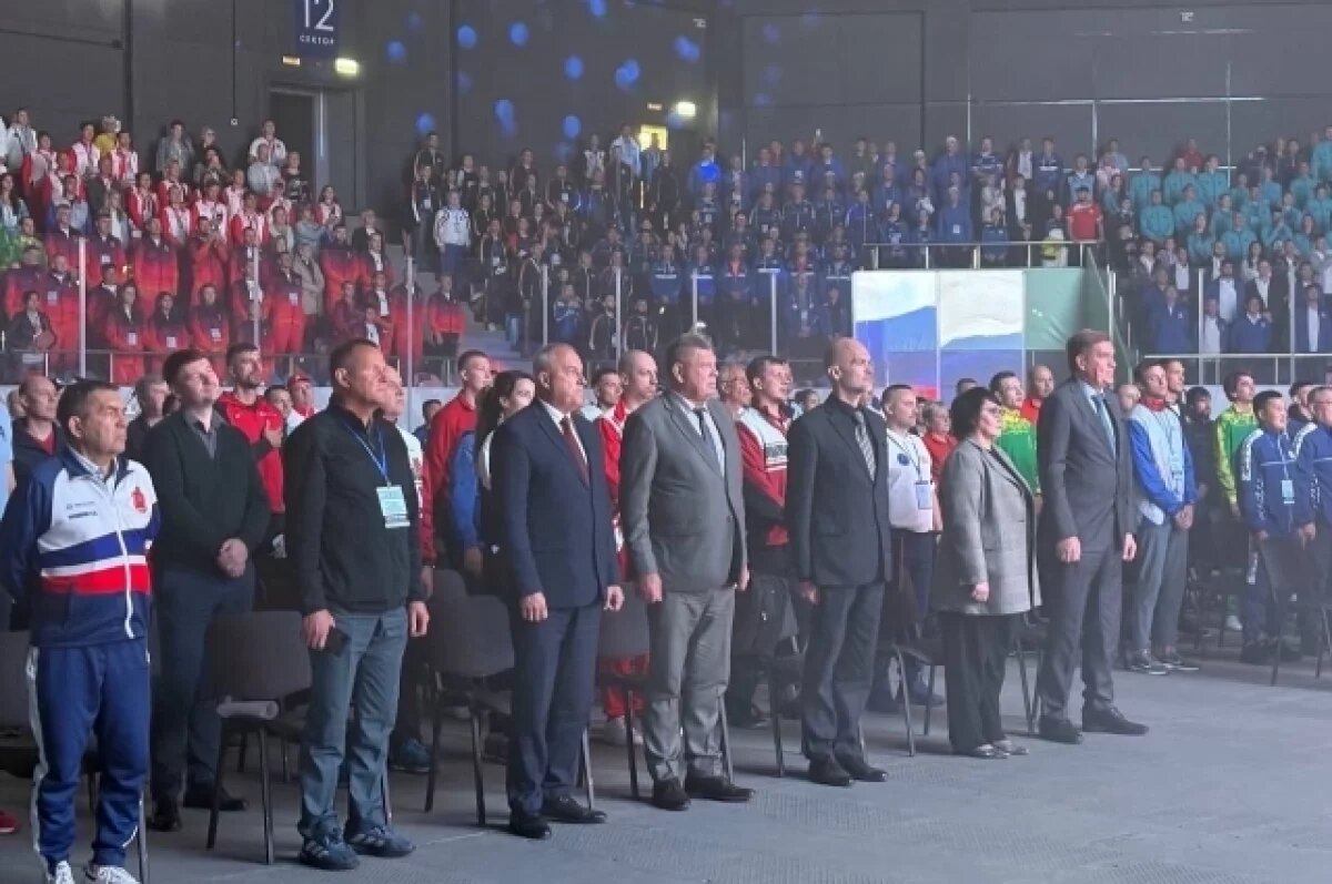    В Калуге прошло открытие VIII всероссийской спартакиады среди трудящихся