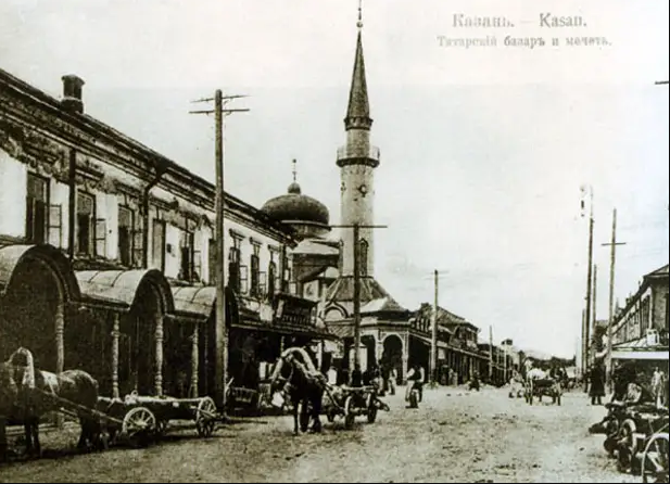    Сенной базар существовал в Старо-Татарской слободе Казани с XVIII в. до начала 1930-х гг. Фото: Public Domain