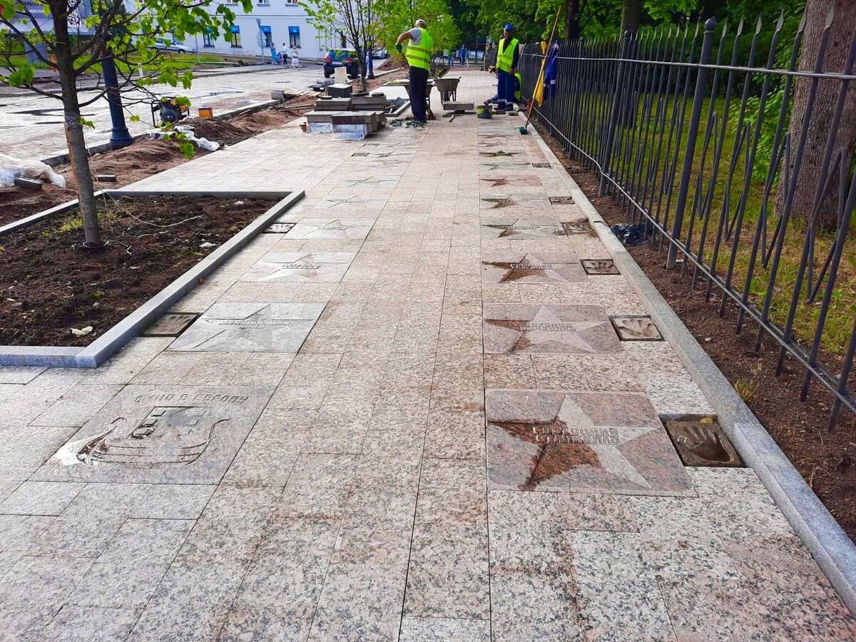 Примеры городских объектов с нашей продукцией