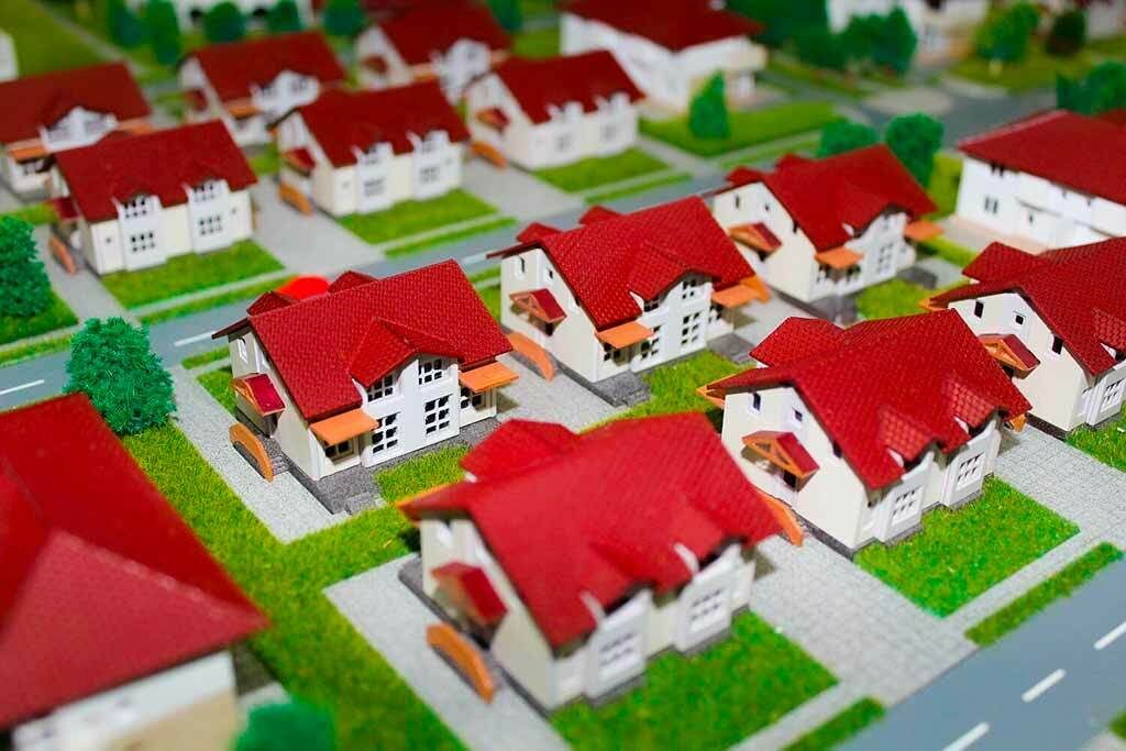 Заказать изготовление макета коттеджного посёлка